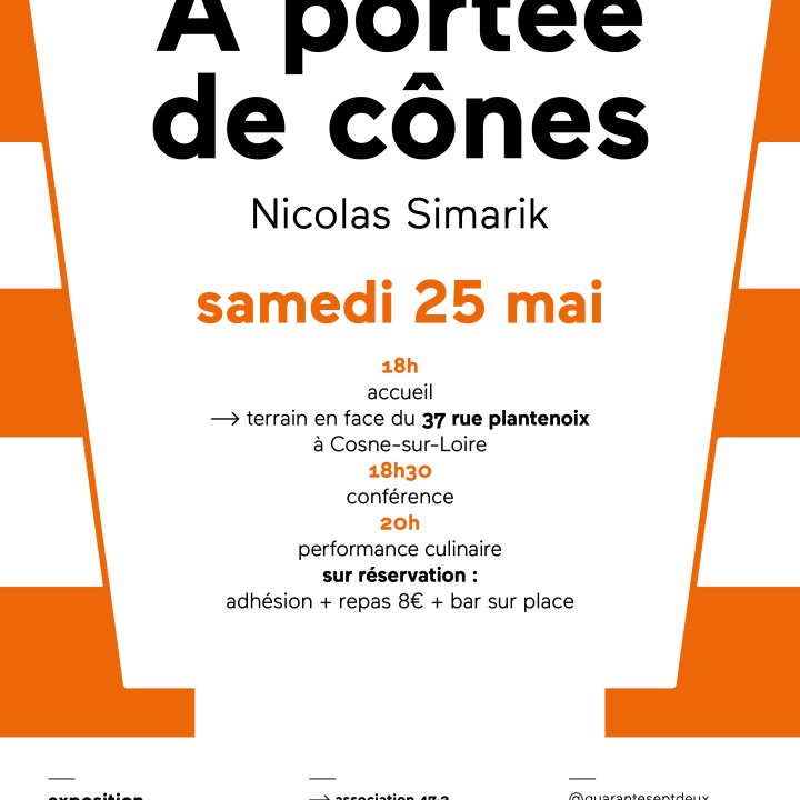 &agrave; port&eacute;e de c&ocirc;nes