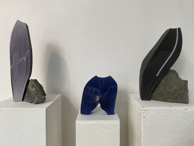 ESTRATU - sculptures en papier - Marine Chevanse