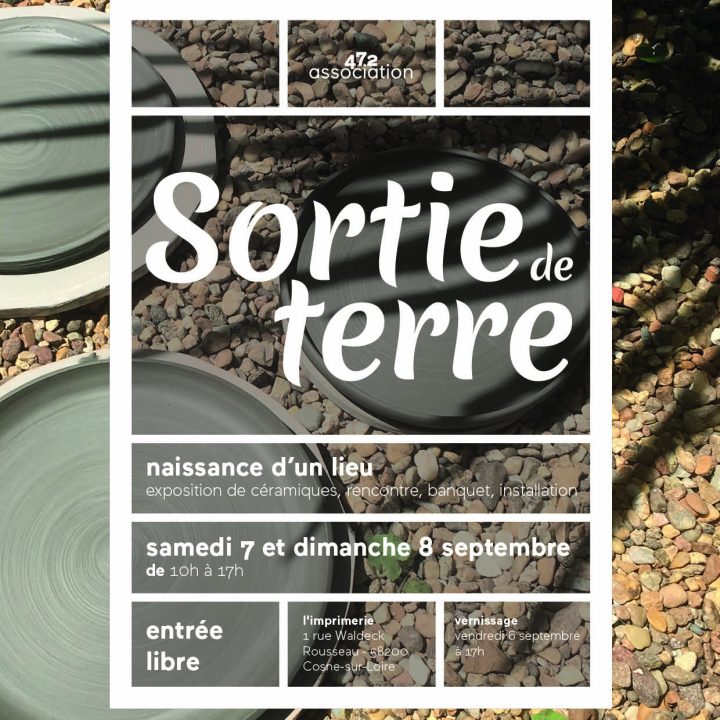 sortie de terre : objets du quotidien, naissance d'un lieu.