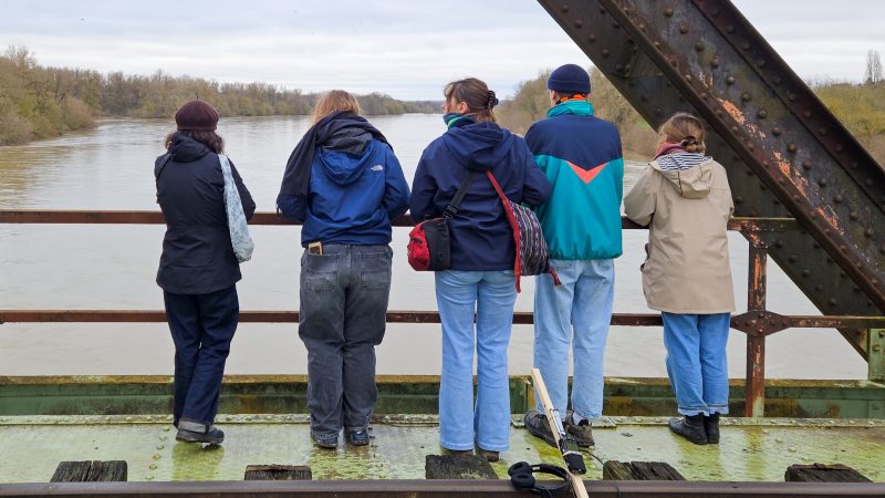 Le groupe &laquo; acclimatements &raquo; sur le pont du P.O.
