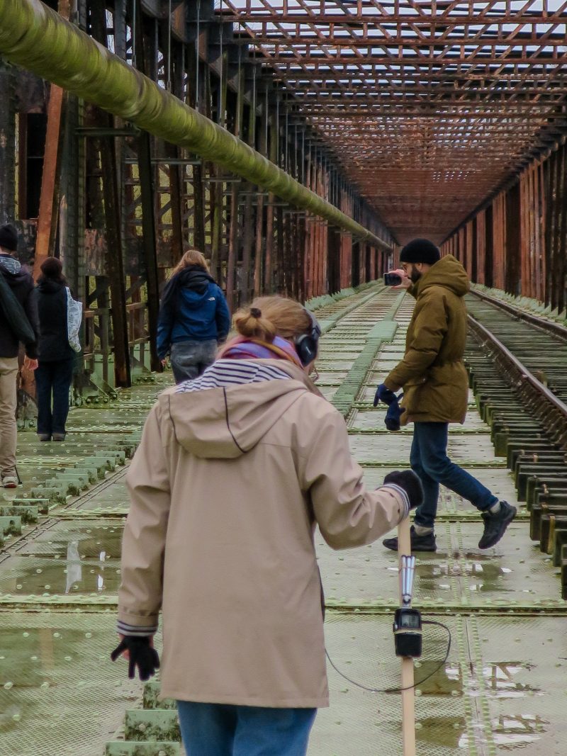 Le groupe &laquo; acclimatements &raquo; sur le pont du P.O.