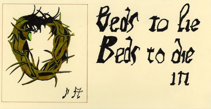 beds to lie / beds to die in