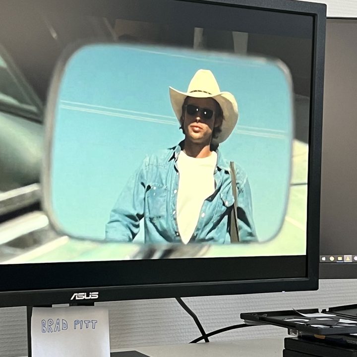 toute "toute" premi&egrave;re apparition de Brad Pitt (Thelma et Louise)