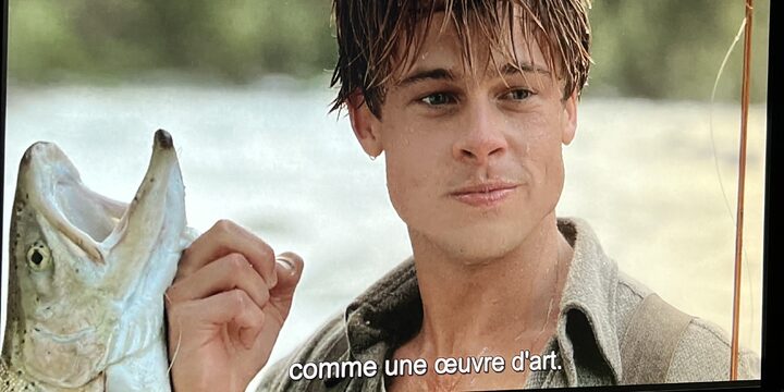 devant l'heure il y a Brad Pitt