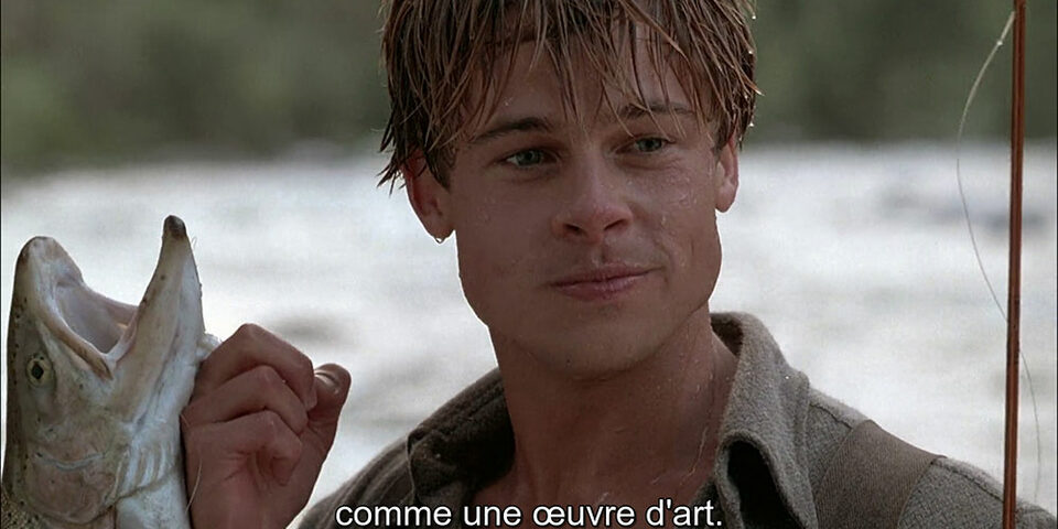 devant l'heure il y a Brad Pitt