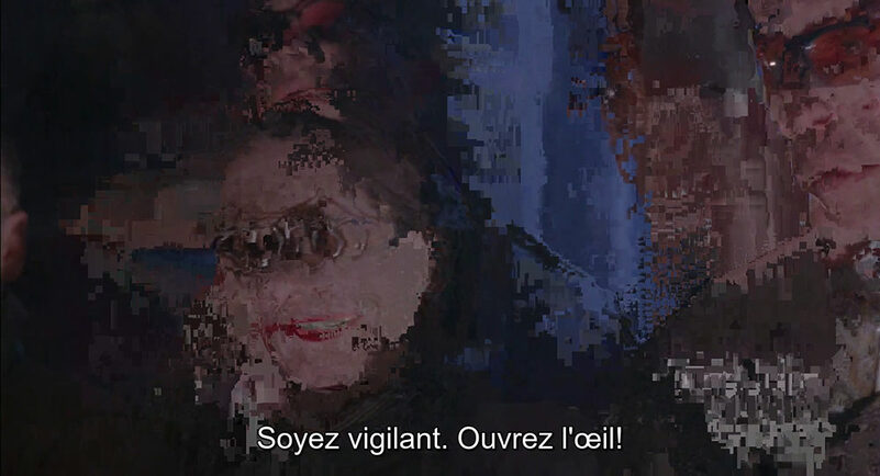 capture d'&eacute;cran glitch&eacute;e de l'Arm&eacute;e des douze singes